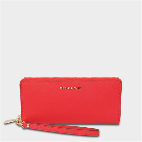 michael michael kors jet set saffiano leather continental wallet|Michael Kors saffiano wallet.